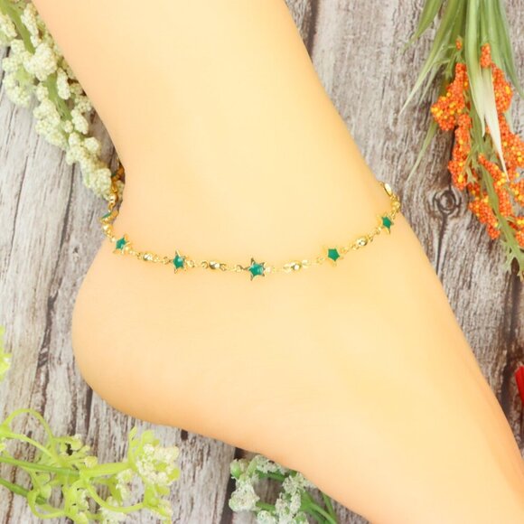 "Dainty Anklet for Women – Elegant Everyday Jewelry & Perfect Gift | MLCRC1730 - Picture 4 of 10